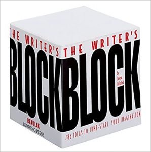 Writer's block gift for writers