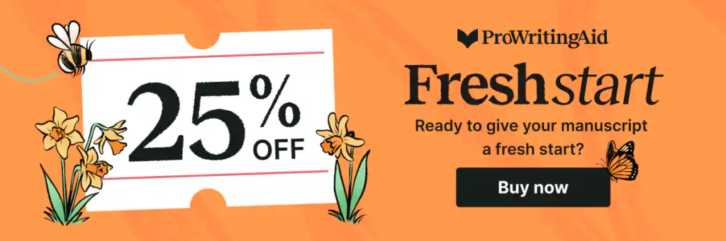 ProWritingAid Spring Sale Banner