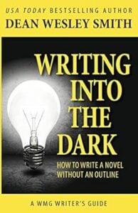 Writing into the Dark Book cover