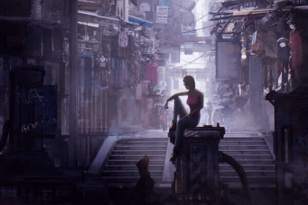 Broken Worlds Dystopian Stories Book Cover