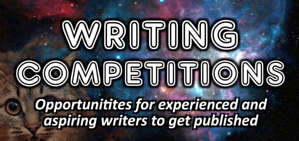 Writing competitions and contests promo banner