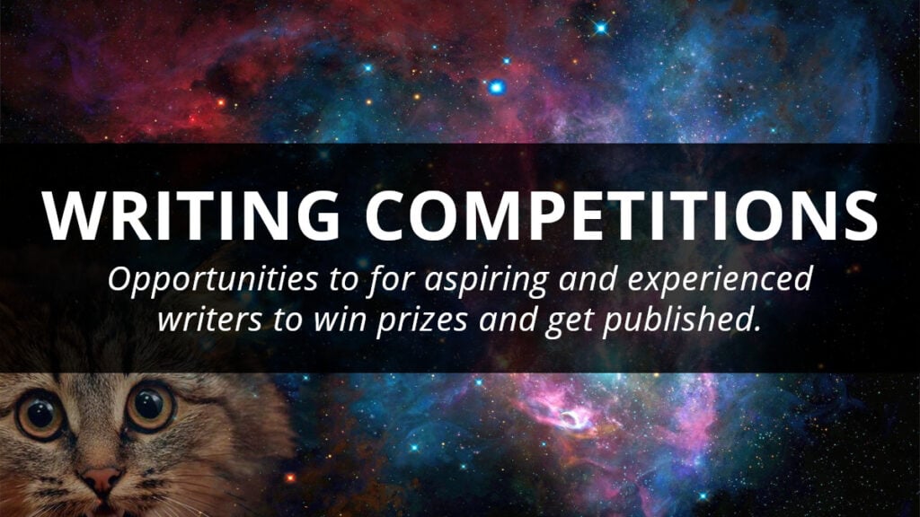 page banner - writing competitions and contests