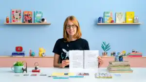 Domestika promo image - writing course