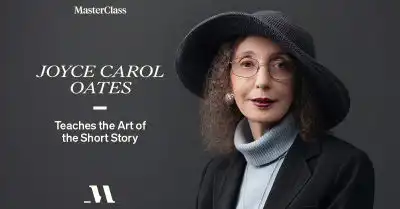 Masterclass promo image - Joyce Carol Oates - art of short story course