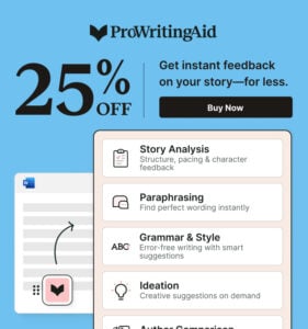 ProWritingAid Storyteller's Sale Banner