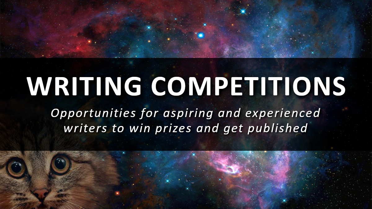 Writing Competitions Banner Writing competitions calendar banner image