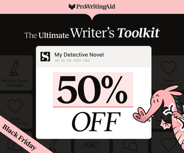 ProWritingAid Black Friday promo banner